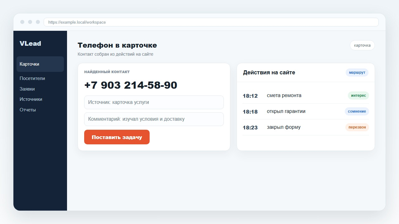 Менеджер готовит один вопрос