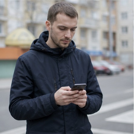 Статус смотрят с телефона