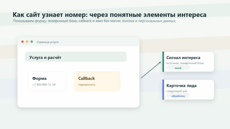 Возврат связывают с разговором